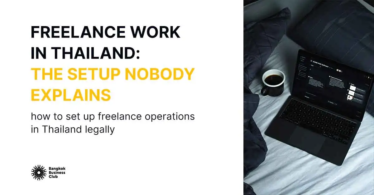Freelance work in Thailand